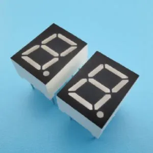 ROHS -yhteensopiva 0. 43 tuuman yksinumeroinen 7 segmentin LED -näyttö
